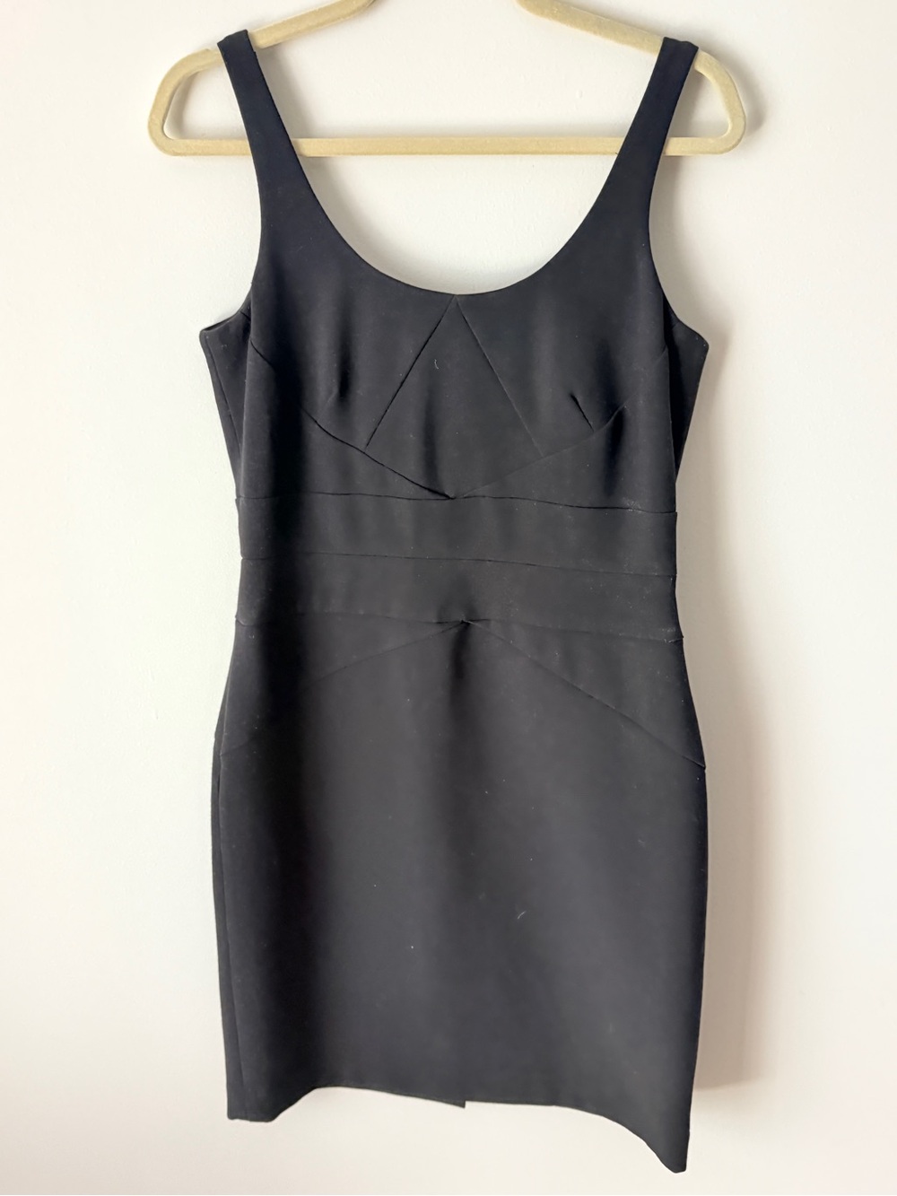 MICHAEL Michael Kors Black Sleeveless Mini Sheath Dress